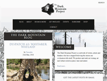 Tablet Screenshot of dark-mountain.net